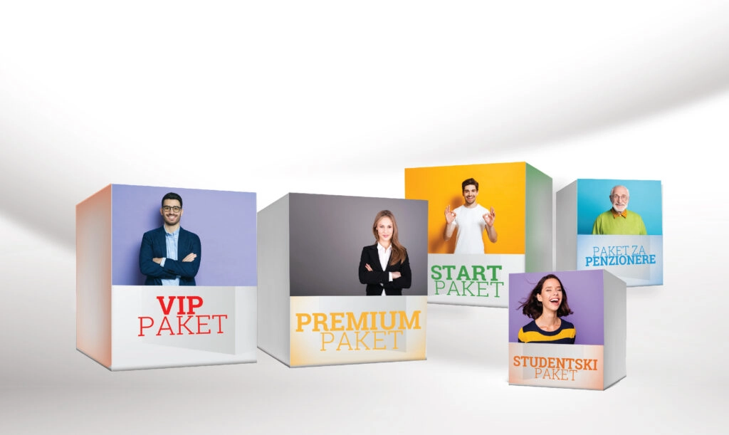 Kreirajte paket prema individualnim potrebama